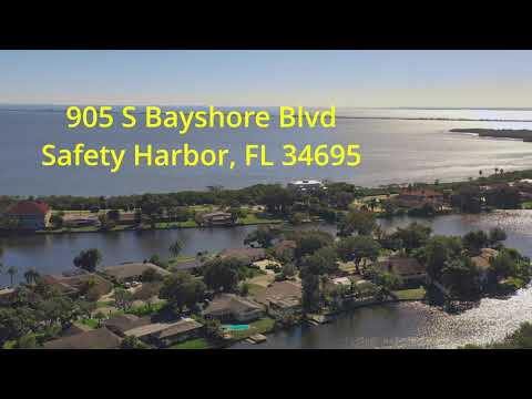 905 S Bayshore Blvd, Safety Harbor, FL home video tour