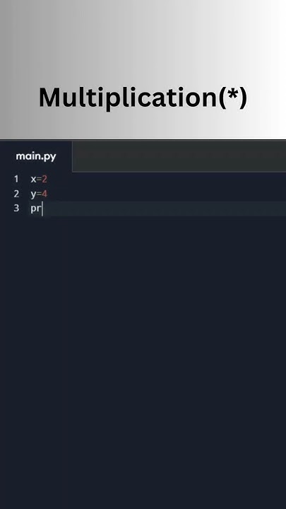 Multiply Numbers in Python – Quick Guide! - YouTube