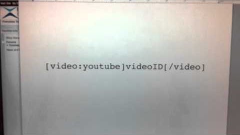 Video code