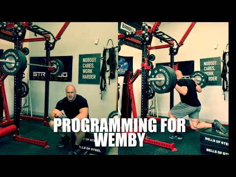 Power Snatch. Tempo Strength Work. Programming For Victor Wembenyama.