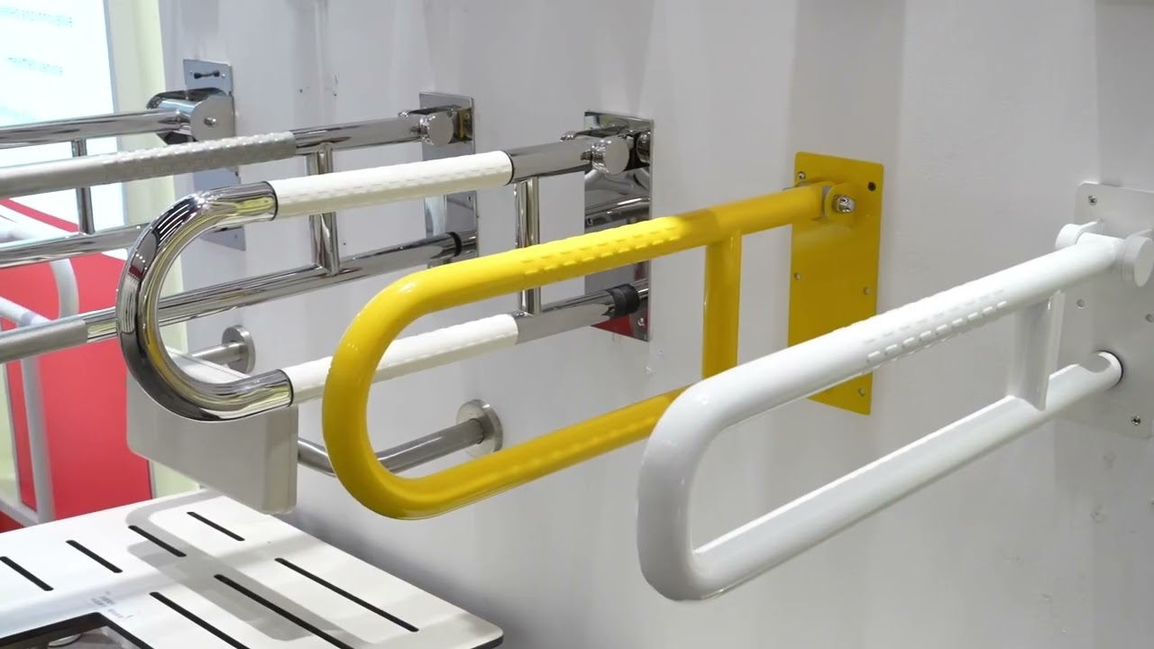 bathroom wall mounted safety grab bar