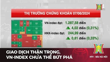 Giao dịch thận trọng, VN-Index chưa thể bứt phá | Tin tức mới nhất hôm nay