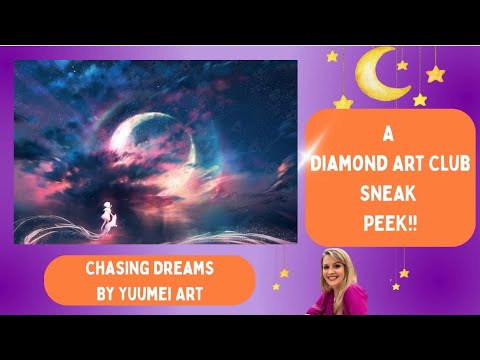 A Diamond Art Club SNEAK PEEK! 👀Chasing Dreams By Yuumei Art