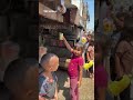 Children In Gaza Collect Water From Leaking Truck