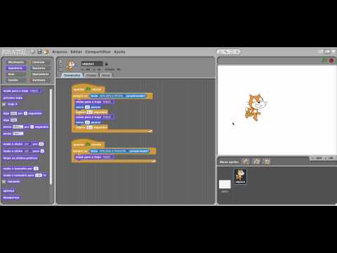 Aprendendo a animar no Scratch, parte 4