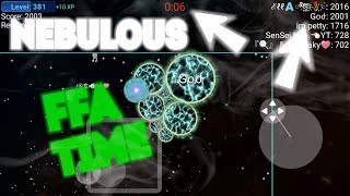 Nebulous - FFA Time SOLO Gameplay