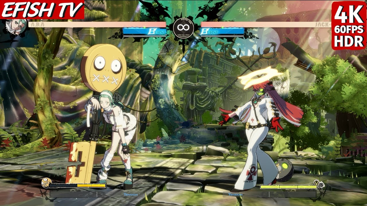 A.B.A vs Jack-O (Hardest AI) - Guilty Gear Strive