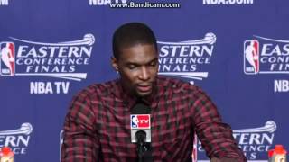 Chris Bosh Post Game Interview after Game 5 6.5.12 Heat vs Celtics