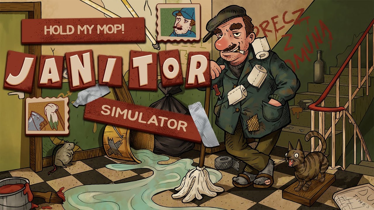 Janitor Simulator – Absurd Slav Duct Tape Hero simulation game