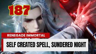 💥Renegade Immortal Episode 187 | Chinese Fantasy Anime.  #donghua3d
