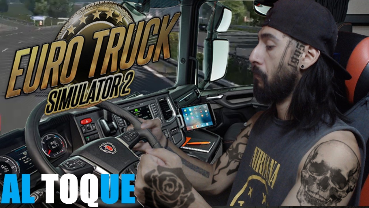 Escuchando L-gante a más de 130km/h en Euro Truck Simulator 2🚦🚛🚛