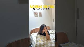 Morning routine in IIT delhi ! #iit #students #iitjee #minivlog #morning #delhi #iitdelhi #neet