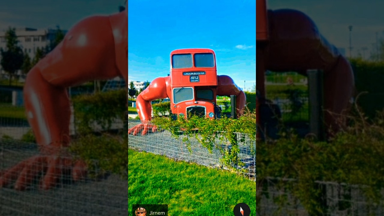 Found Strange Bus in Real Life on Google Earth! 