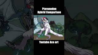 Jurassic World Dinosaur Pteranodon hybrid Comparison #animation