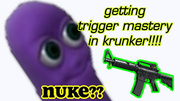 Unlocking Trigger Mastery in Krunker + 5 killstreak!!!