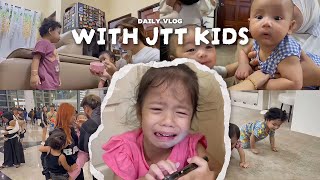 DAILY VLOG WITH JTT KIDS ! CHAOS AND CUTE !!