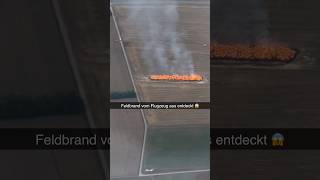 Wir haben einen Brand vom Flugzeug aus entdeckt 😱#Feuerwehr #Kleinflugzeug #Freiburg