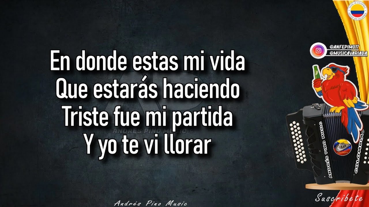 Watch Te Extraño - Los Fantasticos Del Vallenato | Letra on YouTube Watch Te Extraño - Los Fantasticos Del Vallenato | Letra on YouTube