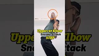 Unleash the SNEAK ATTACK ! The Muay Thai Uppercut Elbow Three Easy Steps ! #sneakelbow #shorts