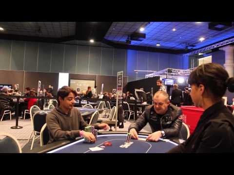 Última mão de Michel Dattani no €5,000 6-máx EPT Deauville 2014