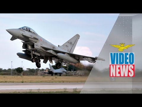 Un'importante esercitazione per gli Eurofighter - Video News Aeronautica Militare