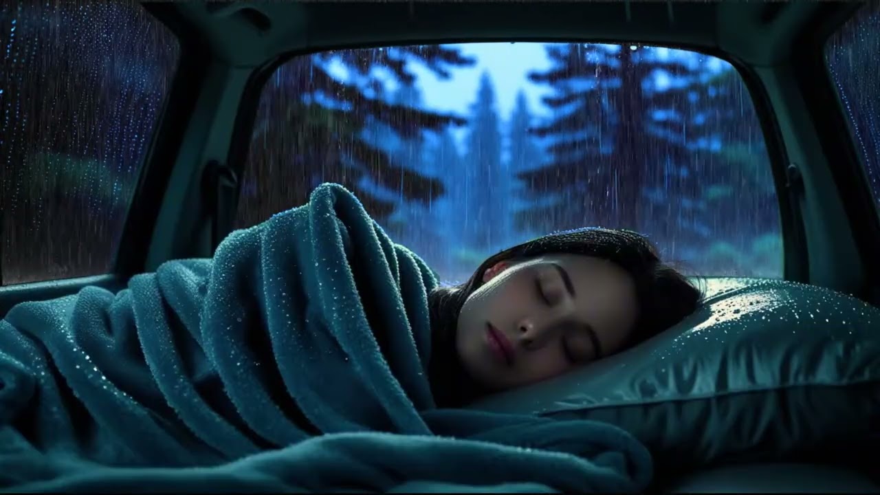 Night Rain for Mind Relaxation 🍃 Find Inner Peace and Emotional Clarity