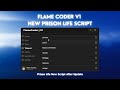 PRISON LIFE SCRIPT | FLAME CODER V1 | NEW UPDATED PRISON LIFE SCRIPT
