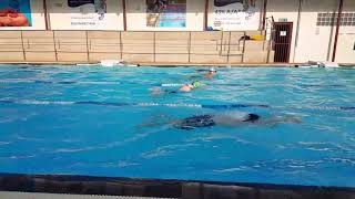 Breaststroke training