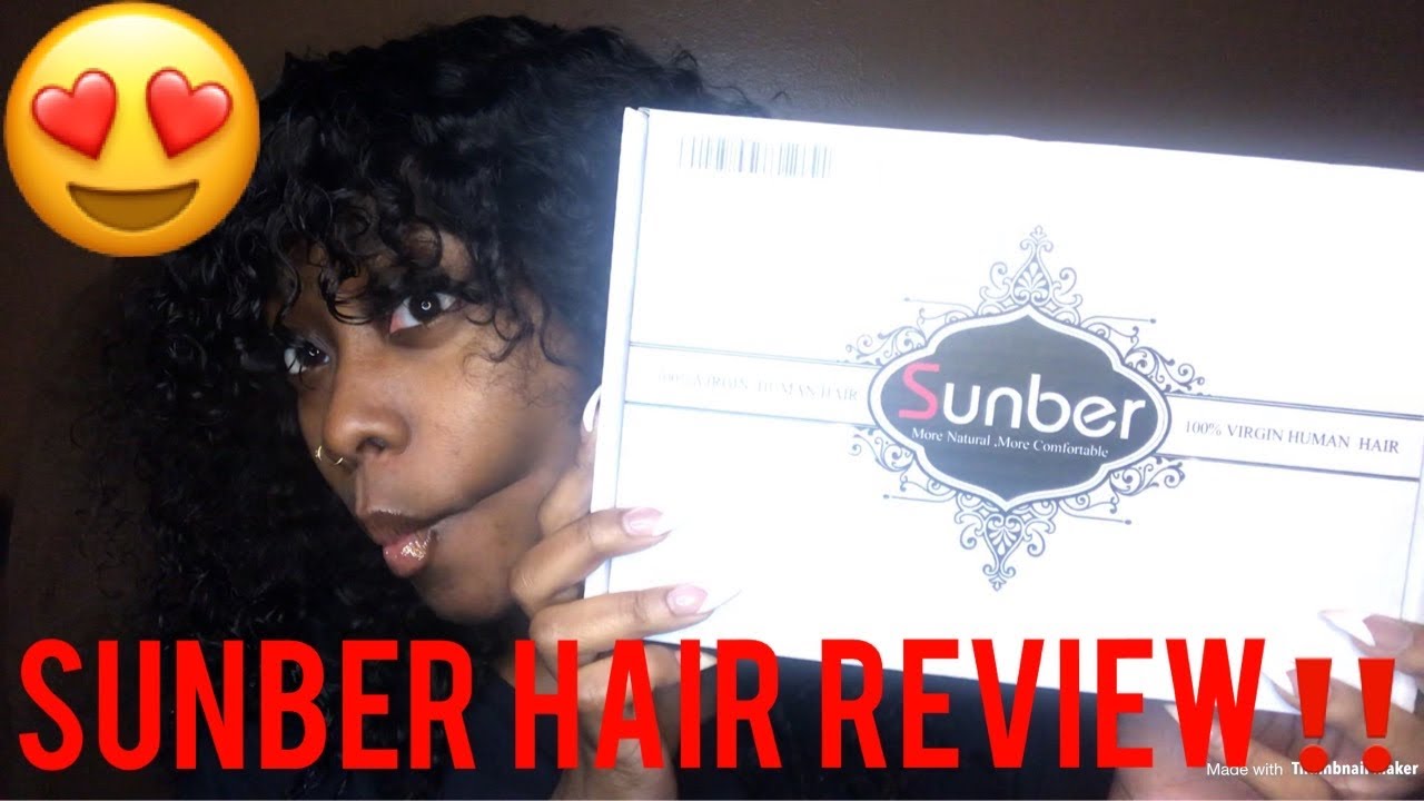 SUNBER HAIR WIG REVIEW‼️