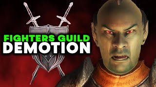 The Troubled Tale of The Fighters Guild in Oblivion (PART 3 - DEMOTED & CAST OUT)