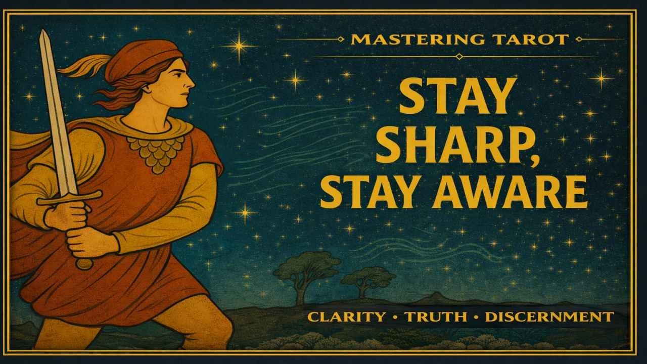 Page of Swords: Curiosity Is Your Superpower #mrcosmic #tarotdeepdive thumbnail