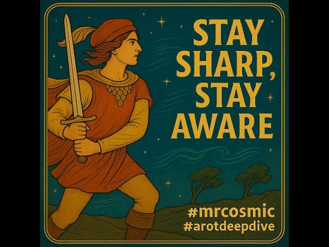 Page of Swords: Curiosity Is Your Superpower #mrcosmic #tarotdeepdive thumbnail