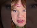 Style my curtain bangs on auburn red wig