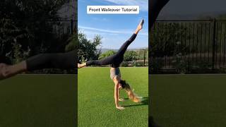 Front Walkover Tutorial 