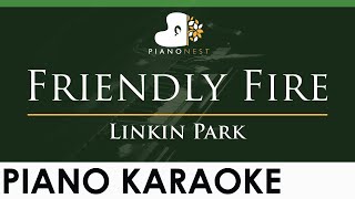 Linkin Park - Friendly Fire - LOWER Key (Piano Karaoke Instrumental)