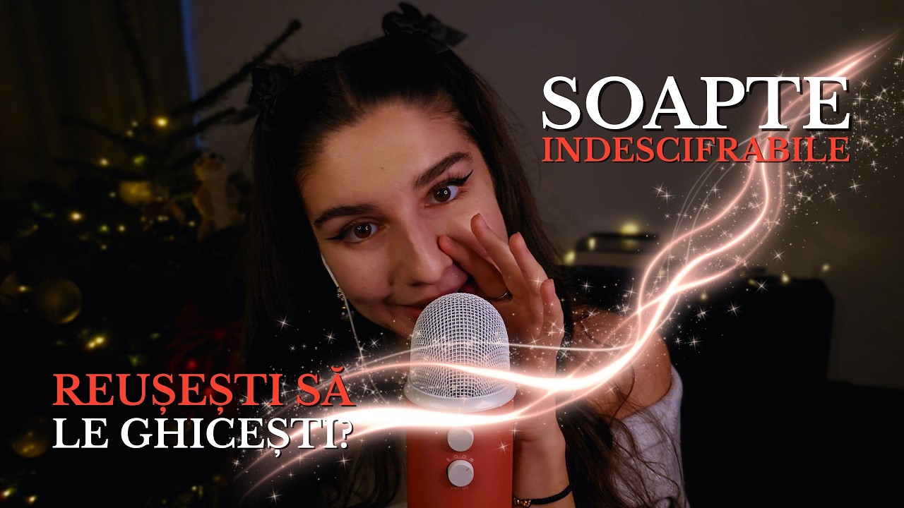 ASMR 🇹🇩 Reușești să Ghicești Aceste Cuvinte? *ȘOAPTE INDESCIFRABILE*