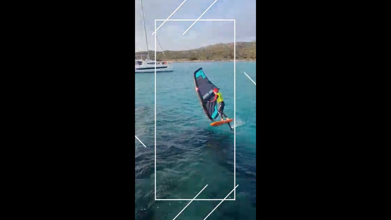 Wingfoiltörn Oktober 2022 _ Wingsurfing zwischen Sardinien und Korsika