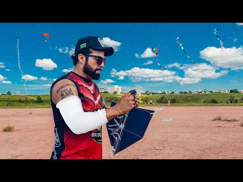 Com Braço Lesionado eu ainda Bagacei todos do Festival de Pipas