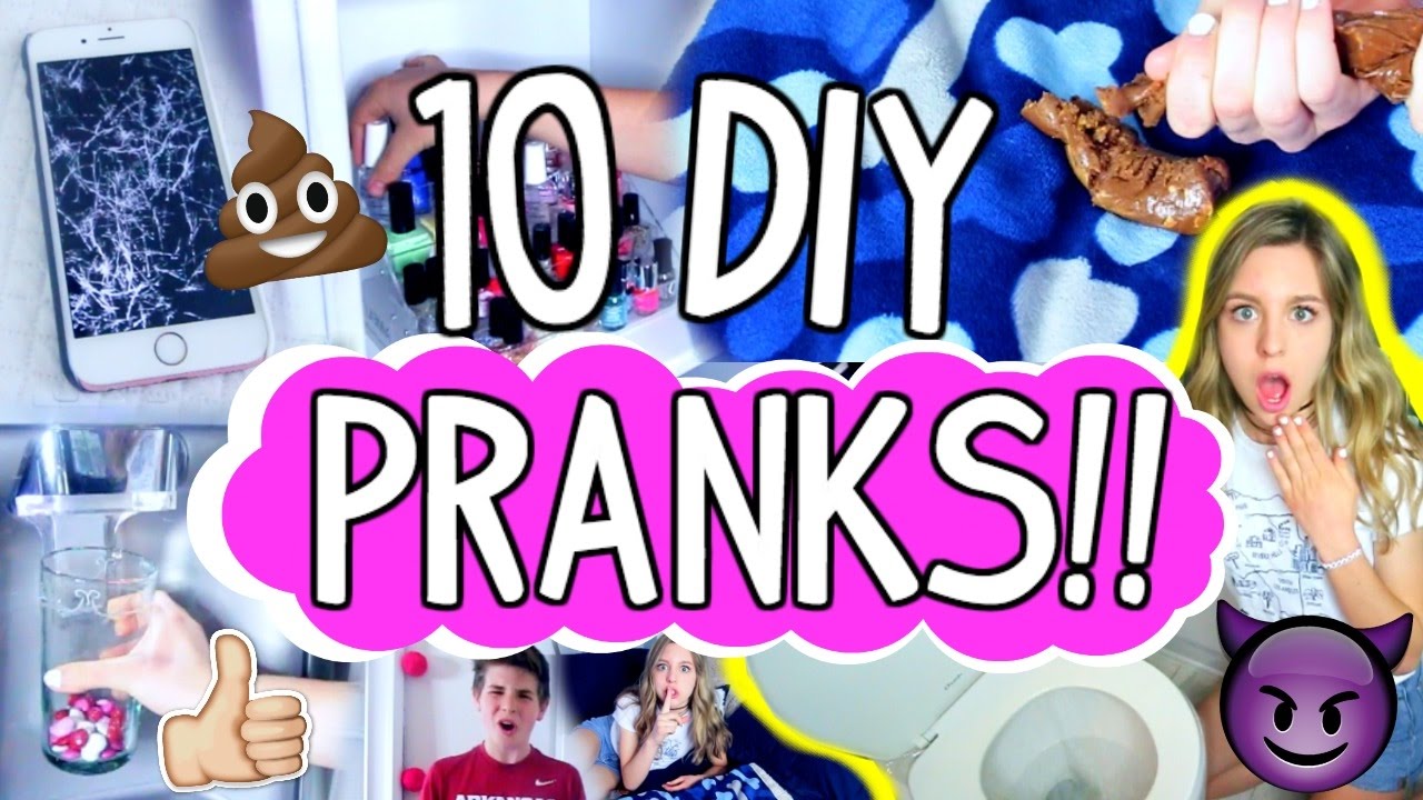 10 EPIC Pranks You NEED to Try!! | Sibling Prank Wars!! - YouTube