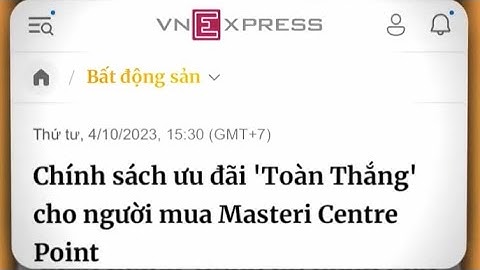 MASTERI CENTRE POINT THU HÚT SỰ CHÚ Ý NHỜ CHÍNH SÁCH “TOÀN THẮNG”