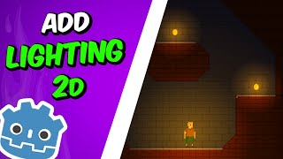 Godot Lighting 2D - How To Make Lights In Godot