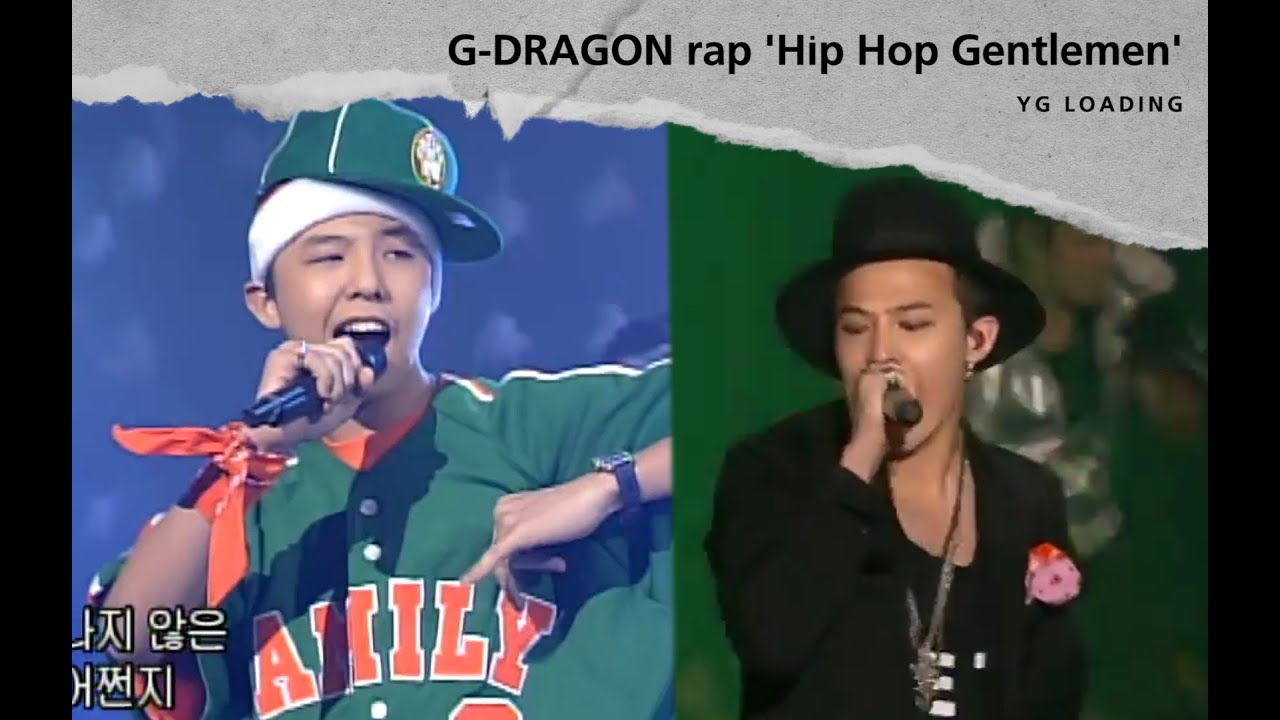 G- DRAGON Rap Hip Hop Gentlemen