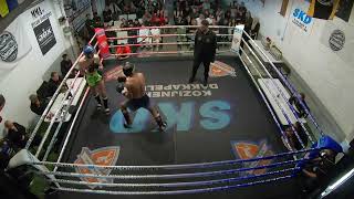 Khalid Ibrahim Vs Hamid Haj Issa Kickboxing Event. Full Fight.