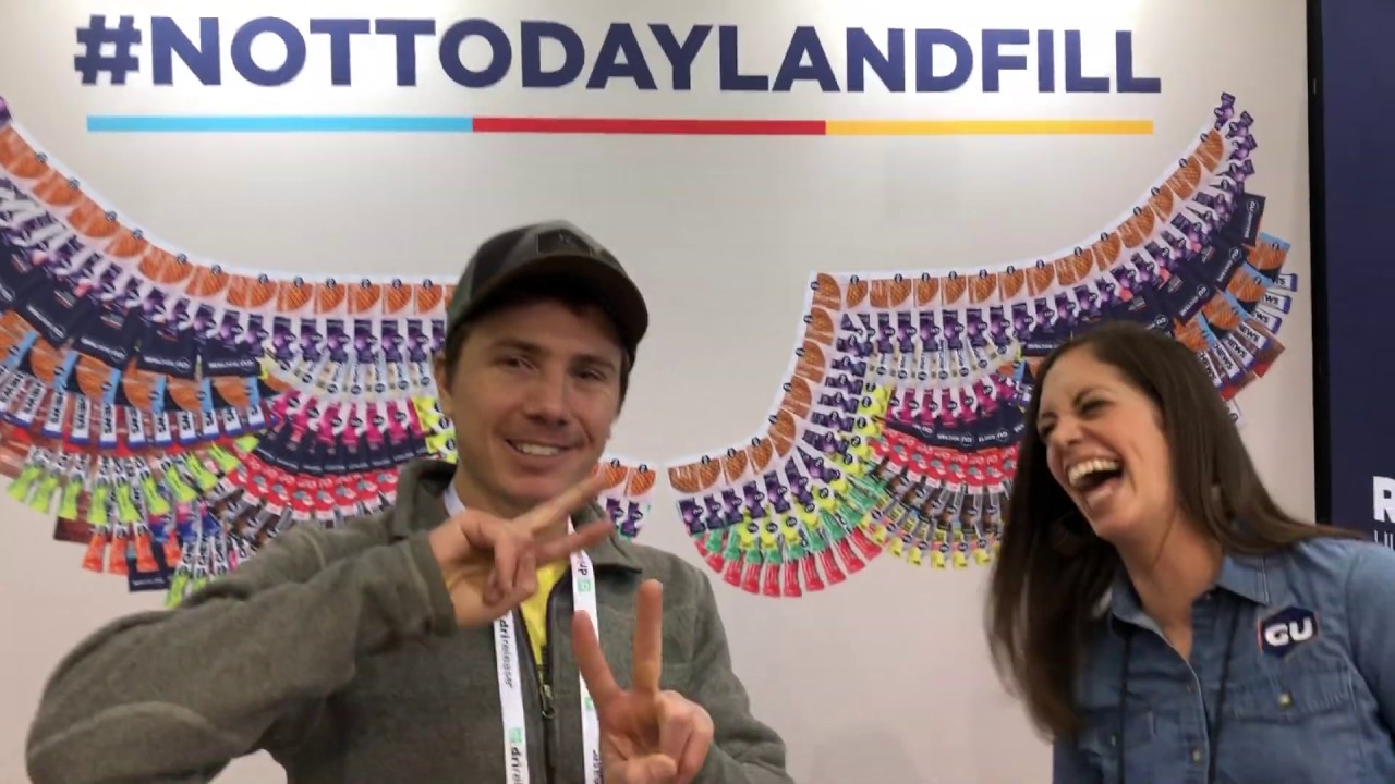 Talking Terracycle with Zach Miller & Gu Energy at Outdoor Retailer
