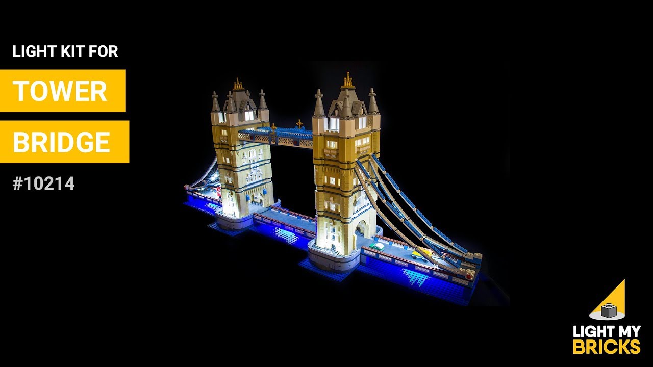 lego tower bridge lights