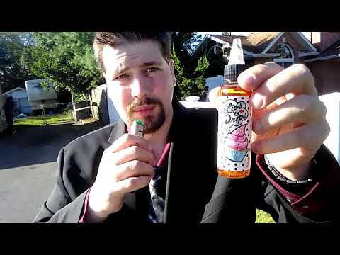 Vanilla Frosted Cupcake Kisses by Lips & Drips ( All Day Vape A.D.V. ) Vape Review