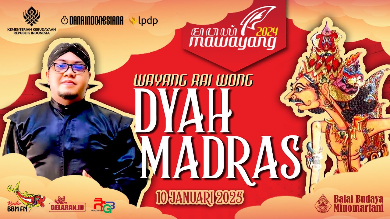 KI SETYO NUR WICAKSONO | Dyah Madras | WAYANG RAI WONG | MAWAYANG 2024 #mawayang