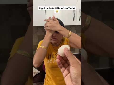 EGG PRANK ON WIFE With A TWIST Shorts 