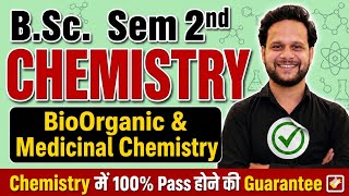 B.Sc. Sem 2 Chemistry BioOrganic & Medicinal Material Chemistry One Shot Most Important MCQs #bsc