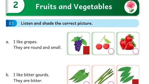 Ennum Eluthum 3rd std English workbook answer term 2 // fruits and vegetables 